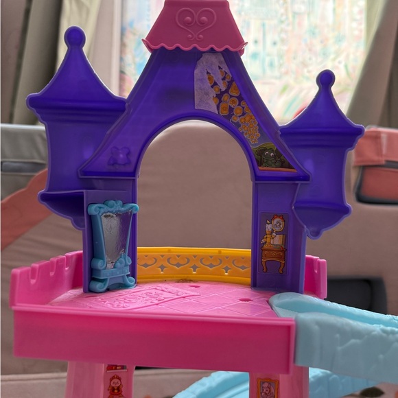Rare Klip Klop Disney Castle Lights And Sounds Work Little People - Picture 6 of 7